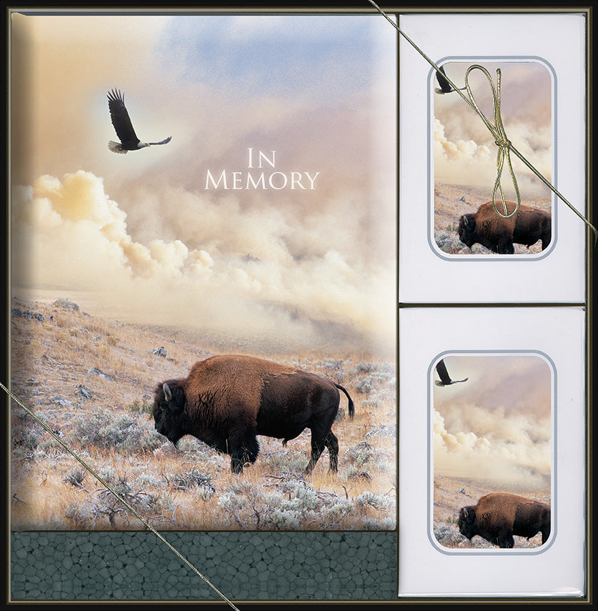M172 Buffalo and Soaring Eagle Gift Box Keith M. Merrick Co., Inc.