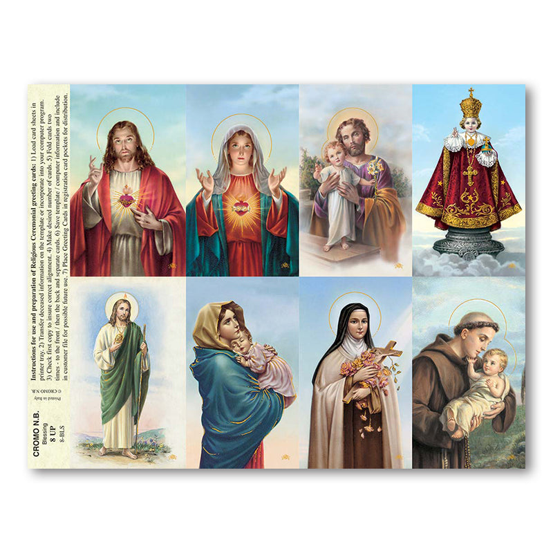 Cromo Prayer Cards