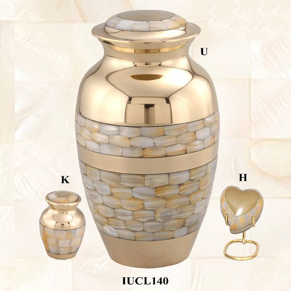 Mother of Pearl Urns