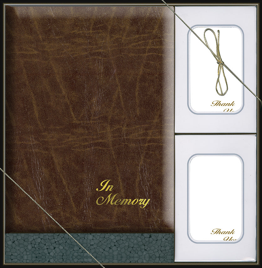MSB Gold In Memory Gift Box - Brown – Keith M. Merrick Co., Inc.
