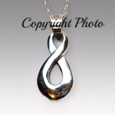 IUSPN108 Silver Infinity Pendant – Keith M. Merrick Co., Inc.